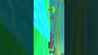 River in Village - Animated by Pankh Khan 