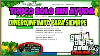 *INCREÍBLE TRUCO* SOLO SIN AYUDA PARA POBRES DINERO INFINITO PARA SIEMPRE GTA - ONLINE