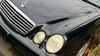 Mercedes Clk W208 55 2001 automatic transmission selector stuck in Park