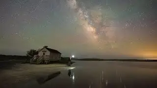 Milky Way Time Lapse at Assateague Island, Maryland