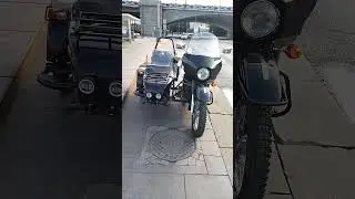 Мотоцикл Урал с коляской, мой) 