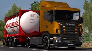 Видео для начинающих // ETS2 // Scania на 650 л.с // Автопарк //