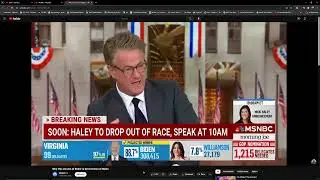 The Morning Joe:  Joe Scarborough tells the Truth