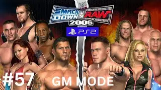 WWE Smackdown Vs Raw 2006 GM Mode Ep57 New Tag Team Champions on Raw!!
