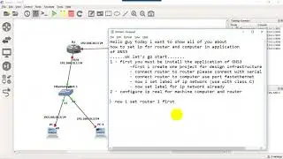 How to set ip and configure for router and computer in GNS3