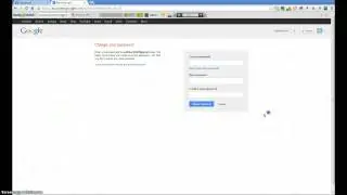 How To Change Your Youtube Password 2012