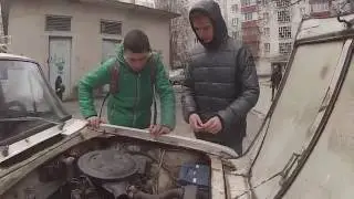 КЛИП :Угон машины + погоня
