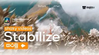 How to Stabilize Shaky Videos in Davinci Resolve 18 |  Sinhala Tutorials