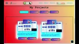Day 58: Mern Stack: Portfolio website part 14 :Project section complete