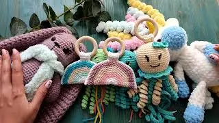 Связала за неделю. Игрушки для самых маленьких и повторы