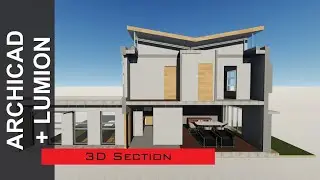 How to Create a 3D Section from ArchiCAD to Lumion