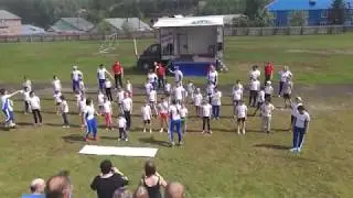 Флешмоб на день России