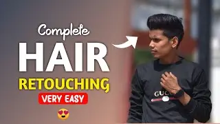 Photoshop Fix Hair Retouch | Photoshop Fix Tutorial | Photoshop Fix Hair | Hair Editing In Mobile