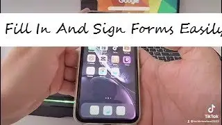 Easily Fill And Sign Forms On Your iPhone Or IOS Device