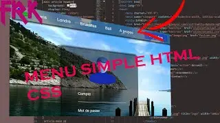 MENU SIMPLE HTML CSS