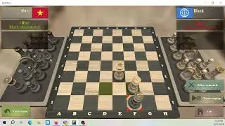 2024 09 11 15 09 50 Một ván cờ vua hay, trắng thắng, Interesting chess match, white won,