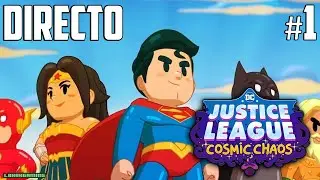 DC Justice League Caos Cosmico - Gameplay #1 Español - Impresiones - Juego Completo - PS5 Directo