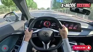 MG 7 X-MODE Test Drive POV & Exhaust Sound #mg7 #mg