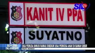 DUA PEMUDA DIMUSI RAWAS DIBEKUK USAI PERKOSA ANAK DI BAWAH UMUR
