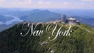 Hiking in Upstate NY (Sony A6500 + DJI Mavic Pro) ( Lake Placid and Mohonk House)
