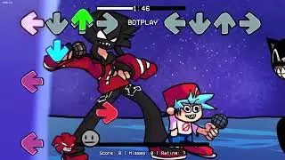 Knockout but Cartoon cat and AGOTI Sing it - Friday Night Funkin