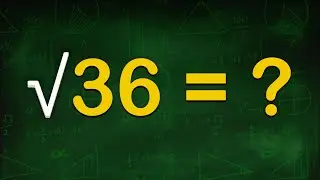 Square root of 36 / 36 ka square root/ 36 ka vargmul / #maths #squareroot # publicmaths