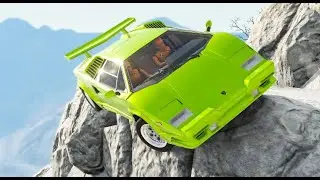 Insane! Witness the Most Expensive Lamborghini Crash in History! BeamNG.Drive Gameplay