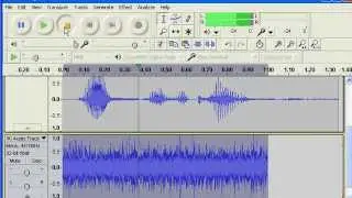 How to make a Radio/Phone Effect In Audacity.