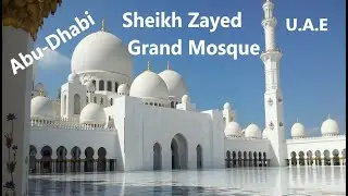 UAE, Abu Dhabi: Sheikh Zayed Grand Mosque-a masterpiece of modern Islamic architecture.