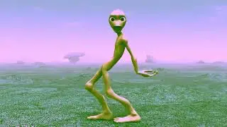 ��ALIEN DANCING Dame Tu Cosita Song    Special Audio and Visual Effects  Weird Funny Video Edit 1080