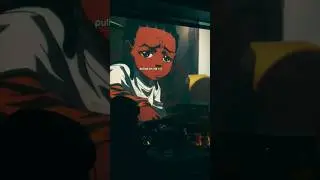 member late night 💬 “pullup on me” #shorts #stunnagambino #eviltwin #lyrics #boondocks
