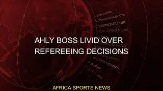 #Refereeing #Over #substitution #angry #players #moments #Ahly #Decisions #Boss #Livid