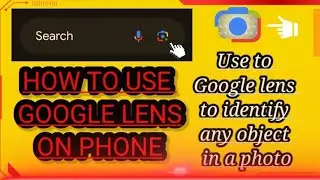How to use Google lens on Android and iPhone / google lens kaise use kare / google lens how to use