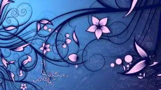 Футаж 4. Цветочные узоры Flourish видео заставка
