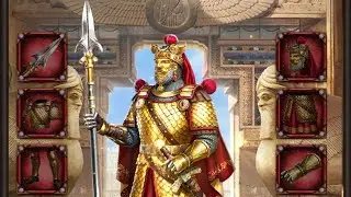 evony king return fight with boss of junior Garuda boss get the  gift 
