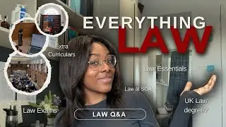 Everything About Studying Law ⚖️ Tips, Lectures & Exams