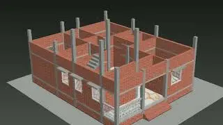 LOW COST HOME DESIGN 3BHK