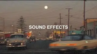 sound effects for your edits