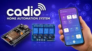 (ESP8266 - ESP32) AI Room Automation System With CADIO Application.
