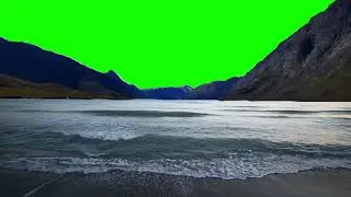 Mountain | Seashore - Green Screen | Q Maan Editings