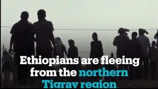 Ethiopians flee from Tigray conflict to Sudan
