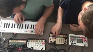 Volca Techno & Deep House Jam (2017-08-18 Part III)