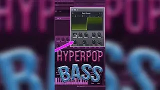 How To Make Hyperpop BASS In SERUM | Fl Studio Tutorials🔥
