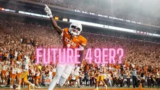 Texas WR Xavier Worthy talks about Kyle Shanahan and the 49ers offense