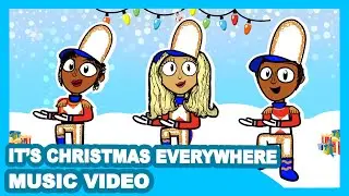 It's Christmas Everywhere (A Musical) | Animated Bible Music Video for Kids