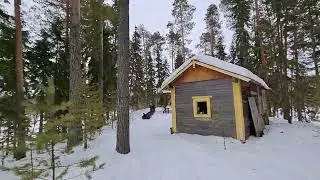Лесная изба-читальня повышенной комфортности