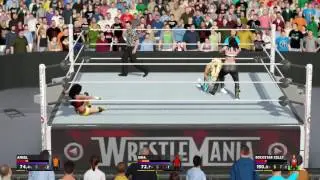 WWE 2k17 Angel vs. Gina vs. Rockstar Kelly