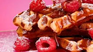 Blender 3D Realistic waffles - 3D Product advertisement/ animation