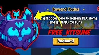 KITSUNE FRUIT CODE BLOXFRUITS ROBLOX