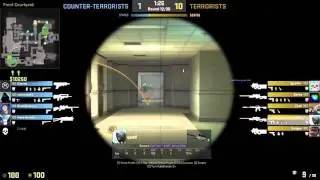 quad CSGO Office Ace - Triggerbot confirmed?